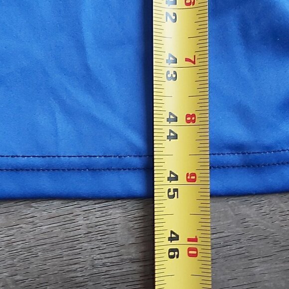 NWOT Elegant Blue Geometric Pencil Dress - Picture 4 of 5